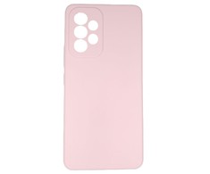 Evelatus Samsung Galaxy A23 4G / A23 Nano Silikoninis dėklas Soft Touch TPU rusvai gelsvas