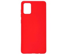 Evelatus Samsung Galaxy A31 Nano Silikoninis dėklas Soft Touch TPU Raudona