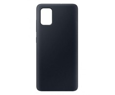Back Cover Evelatus Samsung Galaxy A31 Nano Silikoninis dėklas Soft Touch TPU Juodas