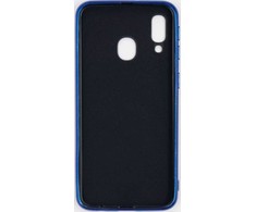 Evelatus Samsung Galaxy A40 Vanduo Ripple Full Color Electroplating Tempered Glass Mėlyna