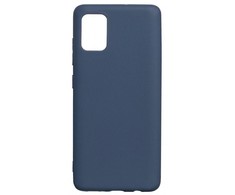 Evelatus Samsung Galaxy A41 Nano Silikoninis dėklas Soft Touch TPU Mėlyna