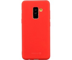 Evelatus Samsung Galaxy A6 Plus 2018 Nano Silikoninis dėklas Soft Touch TPU Raudona