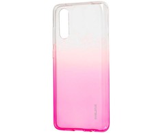 Dėklas Evelatus Samsung Galaxy A70 Gradient TPU Case Rose Raudona