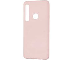 Evelatus Samsung Galaxy A9 2018 Nano Silikoninis dėklas Soft Touch TPU Rožinė Sand