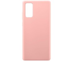 Evelatus Samsung Galaxy Note 20 Nano Silikoninis dėklas Soft Touch TPU rusvai gelsvas
