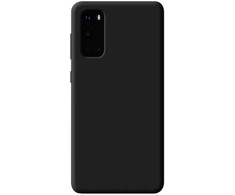 Evelatus Samsung Galaxy Note 20 Nano Silikoninis dėklas Soft Touch TPU Juodas