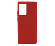Evelatus Samsung Galaxy Note 20 Ultra Premium Soft Touch Silikoninis dėklas Raudona
