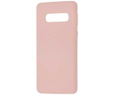 Evelatus Samsung Galaxy S10 Nano Silikoninis dėklas Soft Touch TPU Rožinė Sand