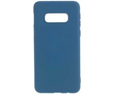 Evelatus Samsung Galaxy S10e Nano Silikoninis dėklas Soft Touch TPU Dark Mėlyna