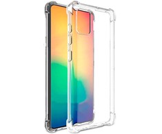 Evelatus Samsung Galaxy S20 Plus Military Shockproof Silikoninis dėklas TPU Transparent