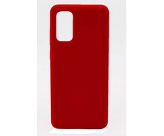 Evelatus Samsung Galaxy S20 Plus Premium Soft Touch Silikoninis dėklas Raudona