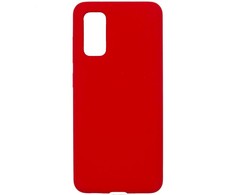 Evelatus Samsung Galaxy S20 Premium Soft Touch Silikoninis dėklas Raudona