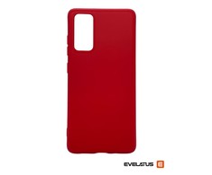 Evelatus Samsung Galaxy S20 FE/S20 FE 5G Nano Silikoninis dėklas Soft Touch TPU Raudona