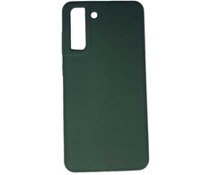 Evelatus Samsung Galaxy S21 FE Premium Soft Touch Silikoninis dėklas Žalias