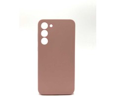 Evelatus Samsung Galaxy S23 Plus Premium Soft Touch Silikoninis dėklas rusvai gelsvas