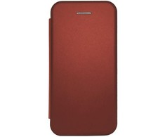 Dėklas Evelatus Samsung Galaxy J4 Plus Book Case Wine Raudona