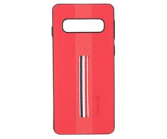 Dėklas Evelatus Samsung S10 Dazzel Raudona