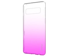 Dėklas Evelatus Samsung Galaxy S10+ Gradient TPU Case Rose Raudona