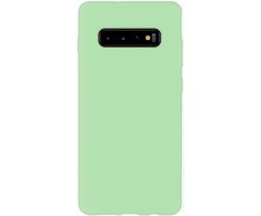Evelatus Samsung Galaxy S10+ Nano Silikoninis dėklas Soft Touch TPU Mint