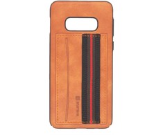 Dėklas Evelatus Samsung S10e Cubit Plastic Brown