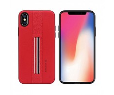 Dėklas Evelatus Samsung S10e Dazzel Raudona