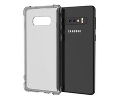 Evelatus Samsung S10e Military Shockproof Silikoninis dėklas TPU Juodas