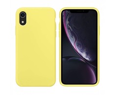 Evelatus Samsung Galaxy S10e Premium Soft Touch Silikoninis dėklas Light Geltona