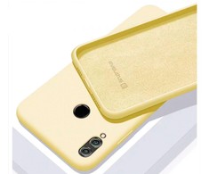 Evelatus Samsung Galaxy S10e Nano Silikoninis dėklas Soft Touch TPU Geltona