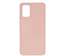 Evelatus Samsung Galaxy S20 Plus Nano Silikoninis dėklas Soft Touch TPU rusvai gelsvas