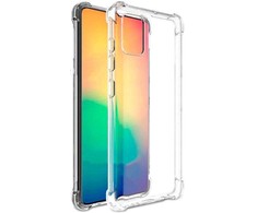 Evelatus Samsung Galaxy S20 Plus Military Shockproof Silikoninis dėklas TPU Transparent