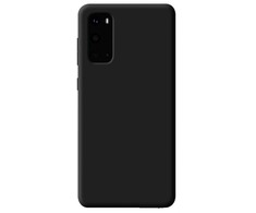 Evelatus Samsung Galaxy S20 Nano Silikoninis dėklas Soft Touch TPU Juodas