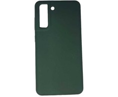 Evelatus Samsung Galaxy S21 FE Premium Soft Touch Silikoninis dėklas Žalias