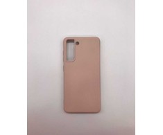 Evelatus Samsung Galaxy S21 FE Nano Silikoninis dėklas Soft Touch TPU rusvai gelsvas