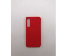 Evelatus Samsung Galaxy S22 Premium Soft Touch Silikoninis dėklas Chinese red