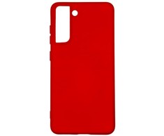 Evelatus Samsung Galaxy S22 Premium Soft Touch Silikoninis dėklas Chinese red