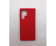 Evelatus Samsung Galaxy S22 Ultra Premium Soft Touch Silikoninis dėklas Chinese red