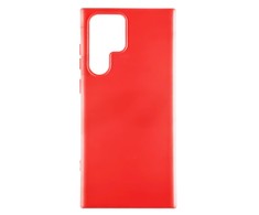 Evelatus Samsung Galaxy S22 Ultra Premium Soft Touch Silikoninis dėklas Chinese red