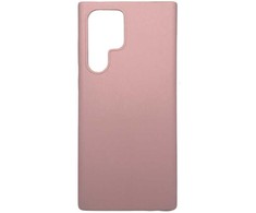Evelatus Samsung Galaxy S22 Ultra Premium Soft Touch Silikoninis dėklas Rožinė Sand