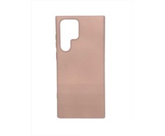 Evelatus Samsung Galaxy S22 Ultra Nano Silikoninis dėklas Soft Touch TPU rusvai gelsvas