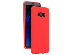 Evelatus Samsung S8 Plus Nano Silikoninis dėklas Soft Touch TPU Raudona