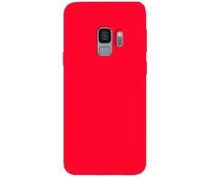 Evelatus Samsung S9 Nano Silikoninis dėklas Soft Touch TPU Raudona
