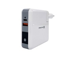Evelatus EWC06 4in1 10W ceļojumu komplekts bezvadu un sienas lādētājs 18W USB-C / USB ar Power Bank 6700maah