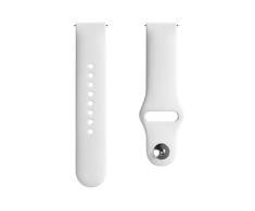 Evelatus 20mm Silicone Loop Watch Straps (S/M 110mm) Baltas