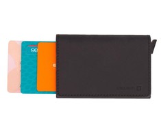 Dėklas Evelatus Universal Leather Wallet LEW01 Juodas
