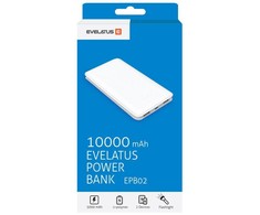 Evelatus Universal Power Bank EPB02 10000mAh Baltas