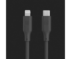 Evelatus USB C to Lightning Silicone Cable 1.2M (MFI10CL) 60W / 20V3A Baltas
