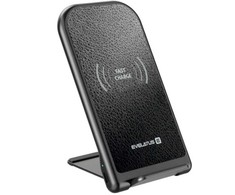 Evelatus EWD01 15W Bezvadu lādētājs ar izveklamu Klipša Statīvu priekš Telefona USB-C Melns