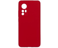 Evelatus Xiaomi 12/12x Premium Soft Touch Silikoninis dėklas Raudona