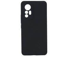 Evelatus Xiaomi 12 Lite Premium Soft Touch Silikoninis dėklas Juodas