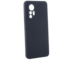 Evelatus Xiaomi 12 Lite Premium Soft Touch Silikoninis dėklas Midnight Mėlyna